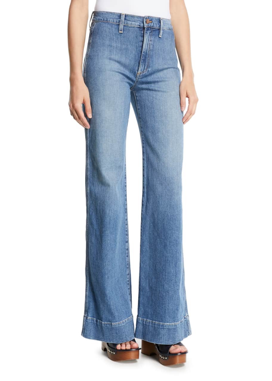 Alice and olivia gorgeous wide leg jeans cheap