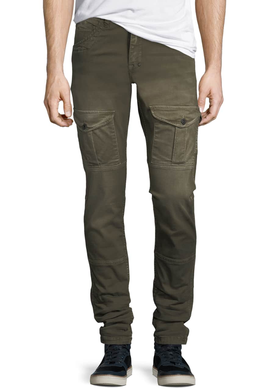 PRPS Washed-Twill Cargo Pants - Bergdorf Goodman
