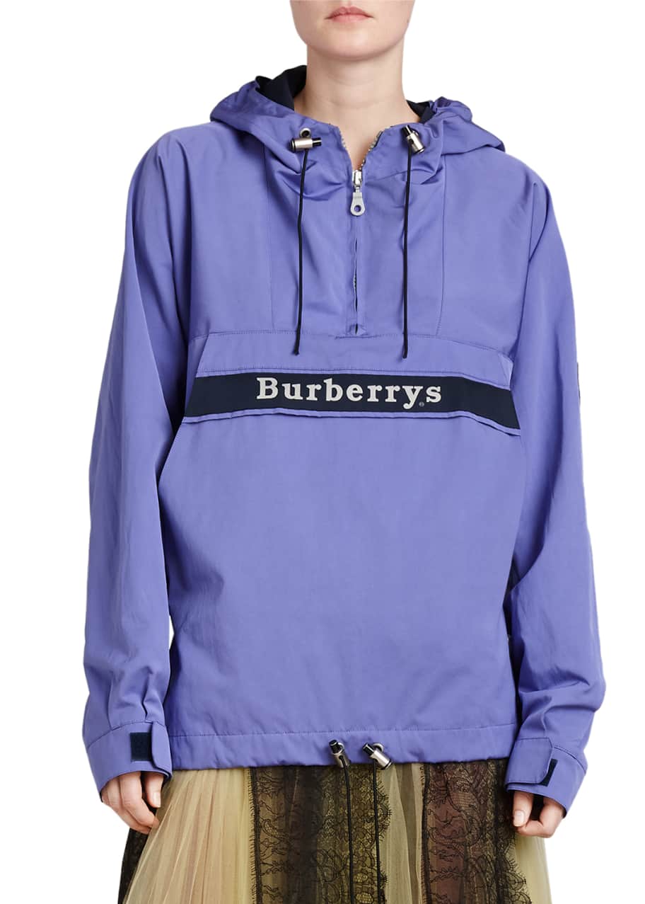 Burberry Archive Logo Hooded Anorak Bergdorf Goodman