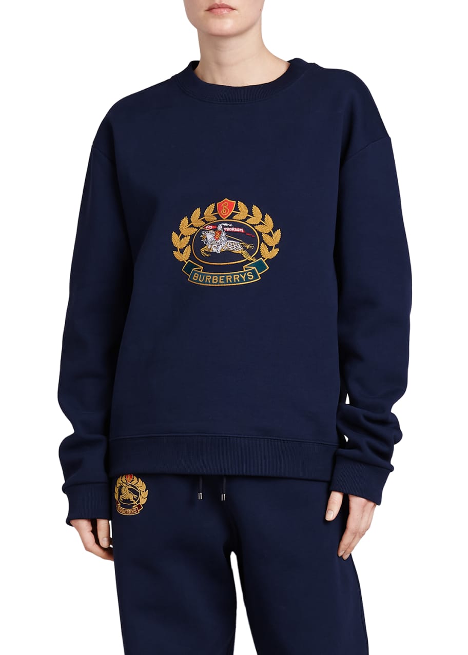 Burberry crewneck sales