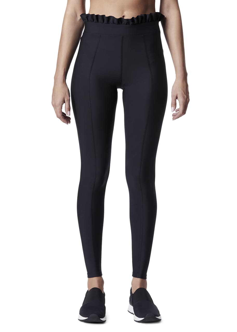 Leggings with ruffles new arrivals