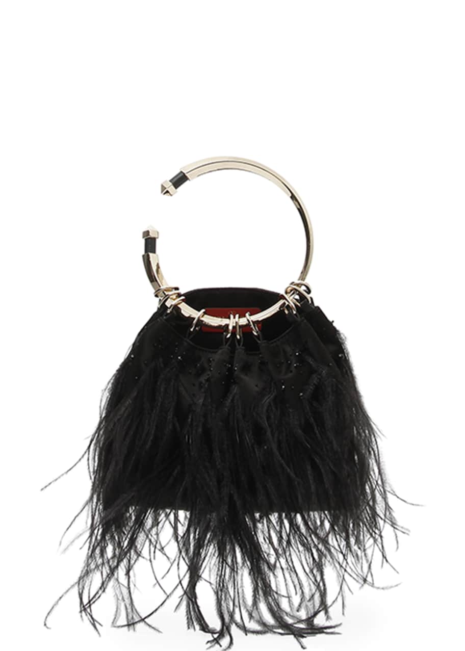 Valentino feather bag clearance