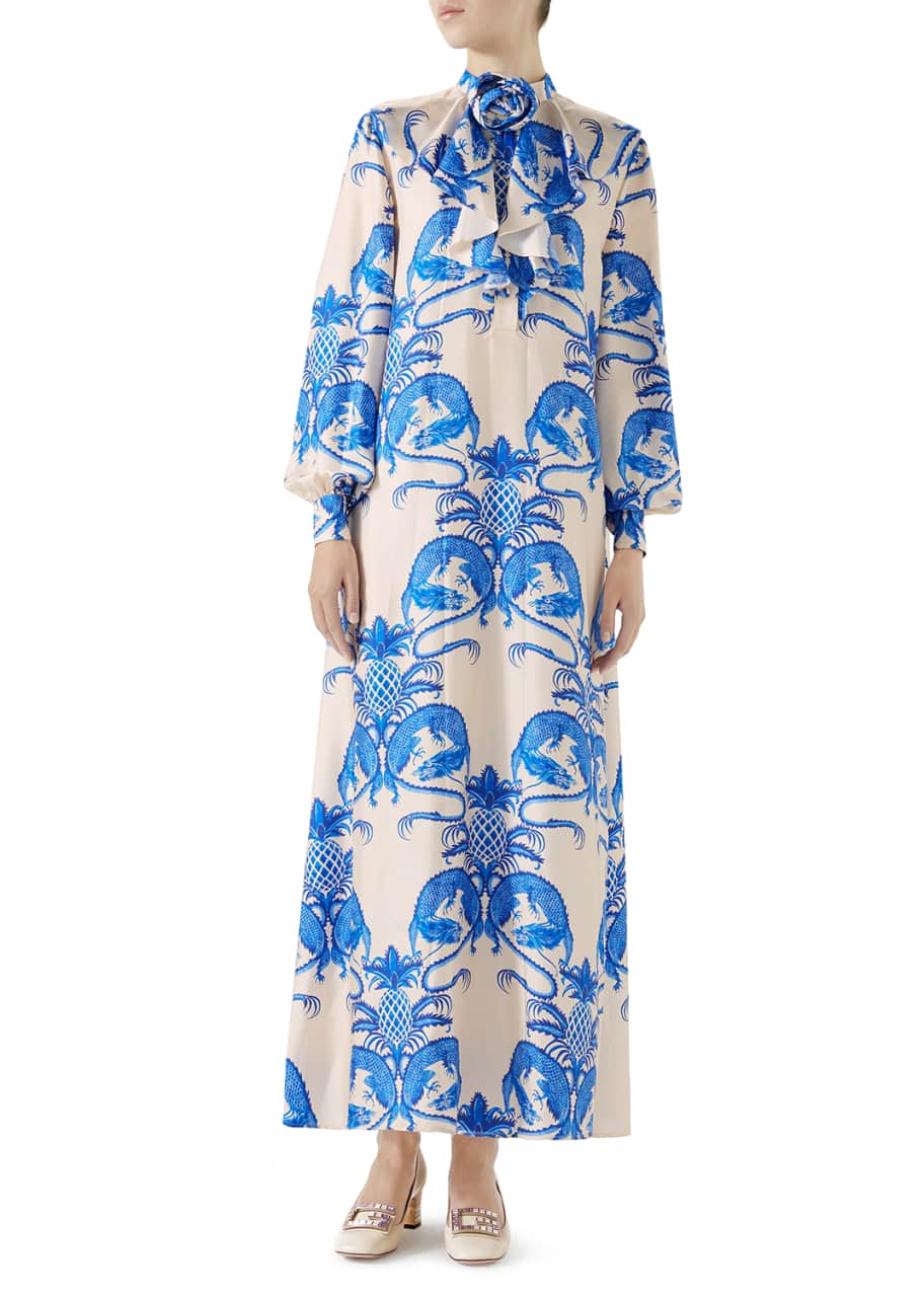 Gucci dragon dress clearance