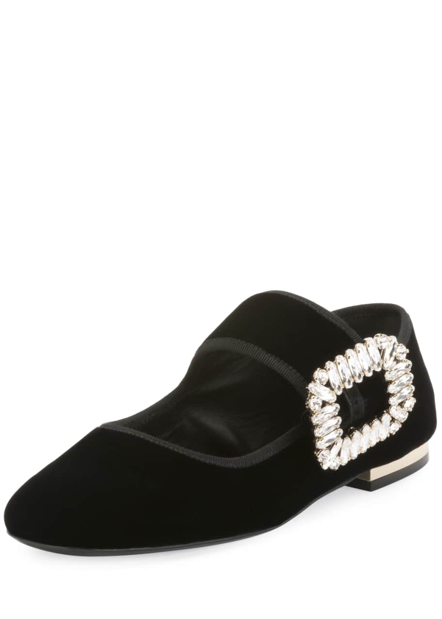 Roger vivier velvet mary jane clearance
