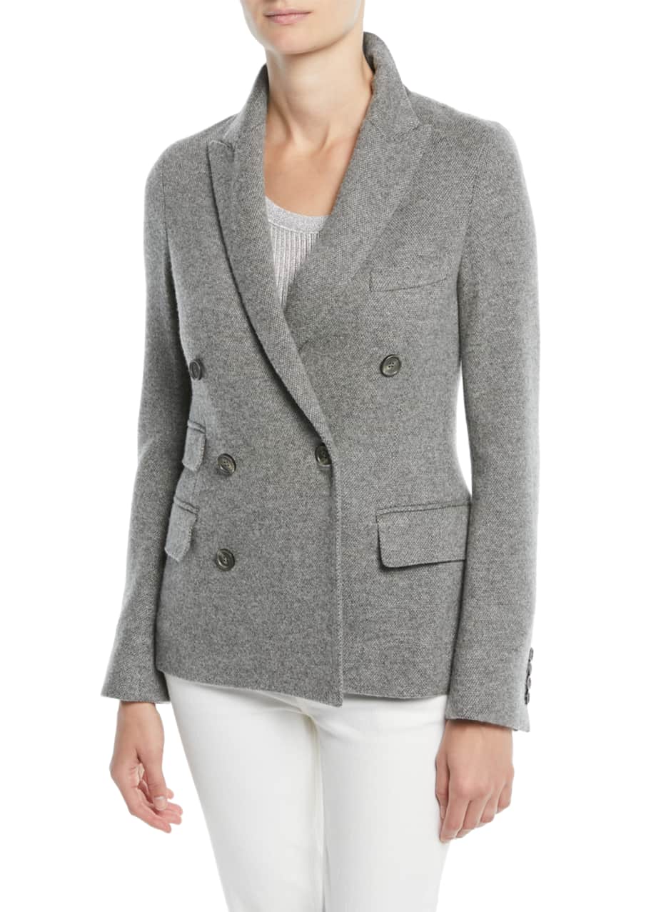 Ralph Lauren Collection Camden Double-Breasted Cashmere Jacket ...