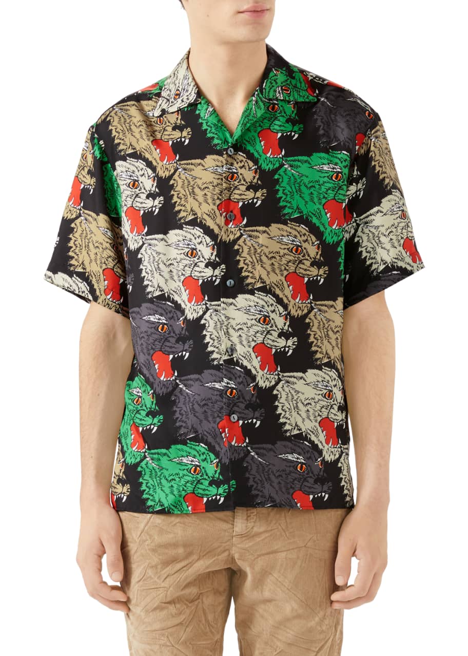 Multicolor gucci shirt sale