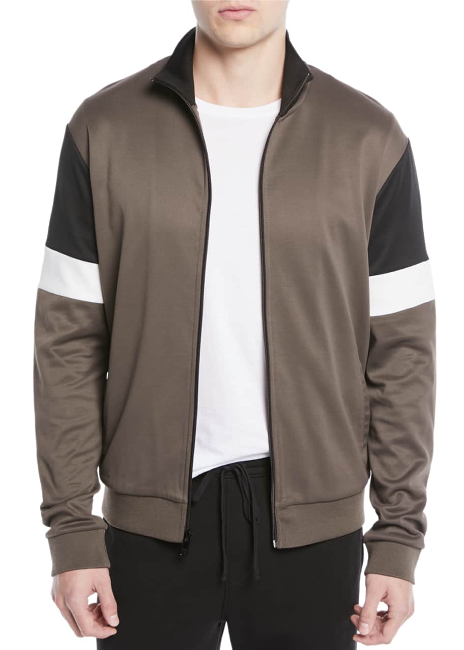 Vince track jacket online