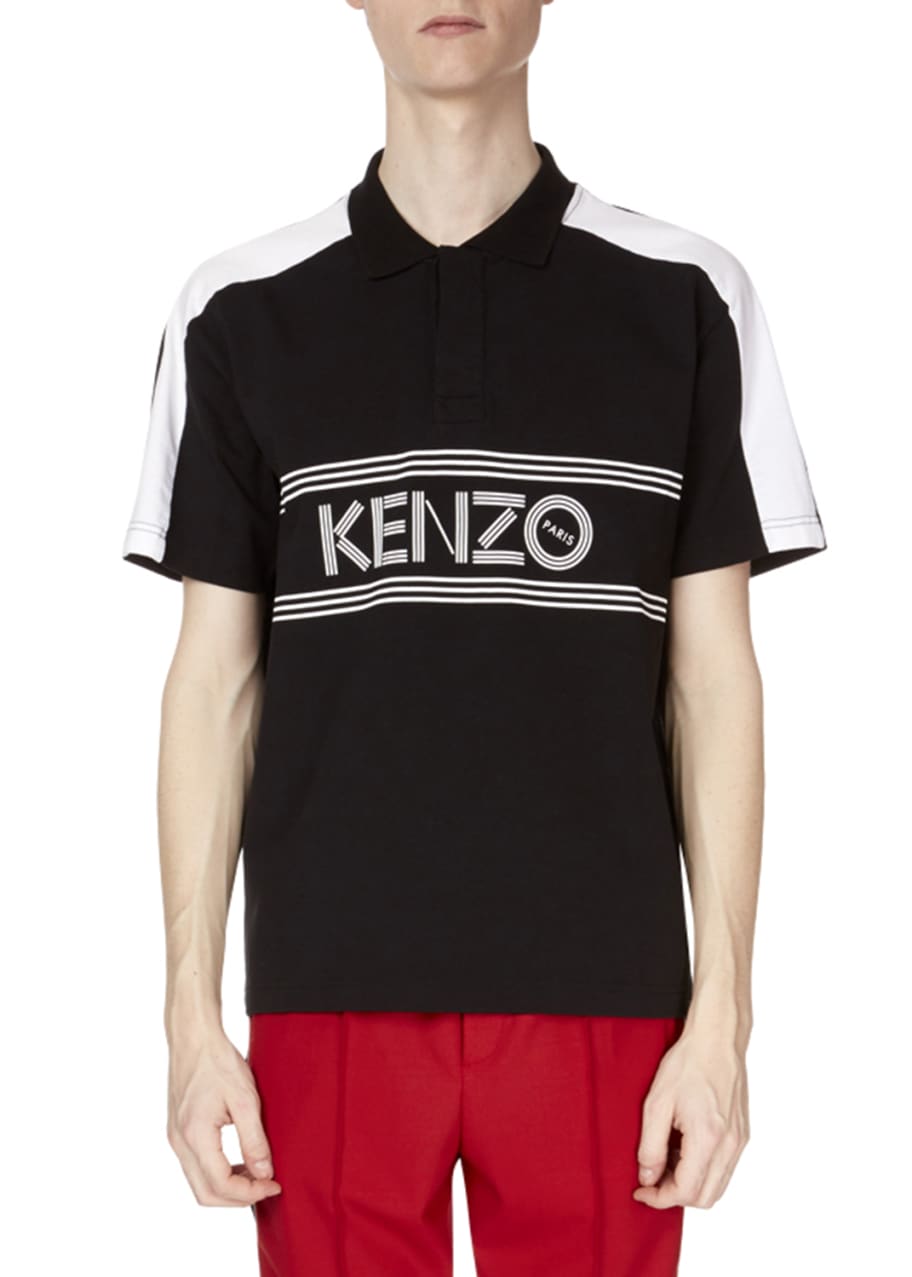 Kenzo Men's Sport Logo Polo Shirt Bergdorf Goodman