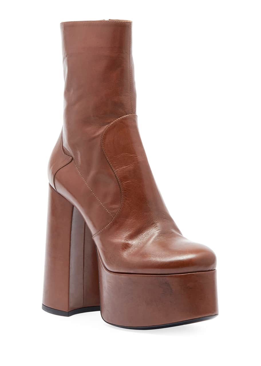 Billy kangaroo leather platform boot cheap