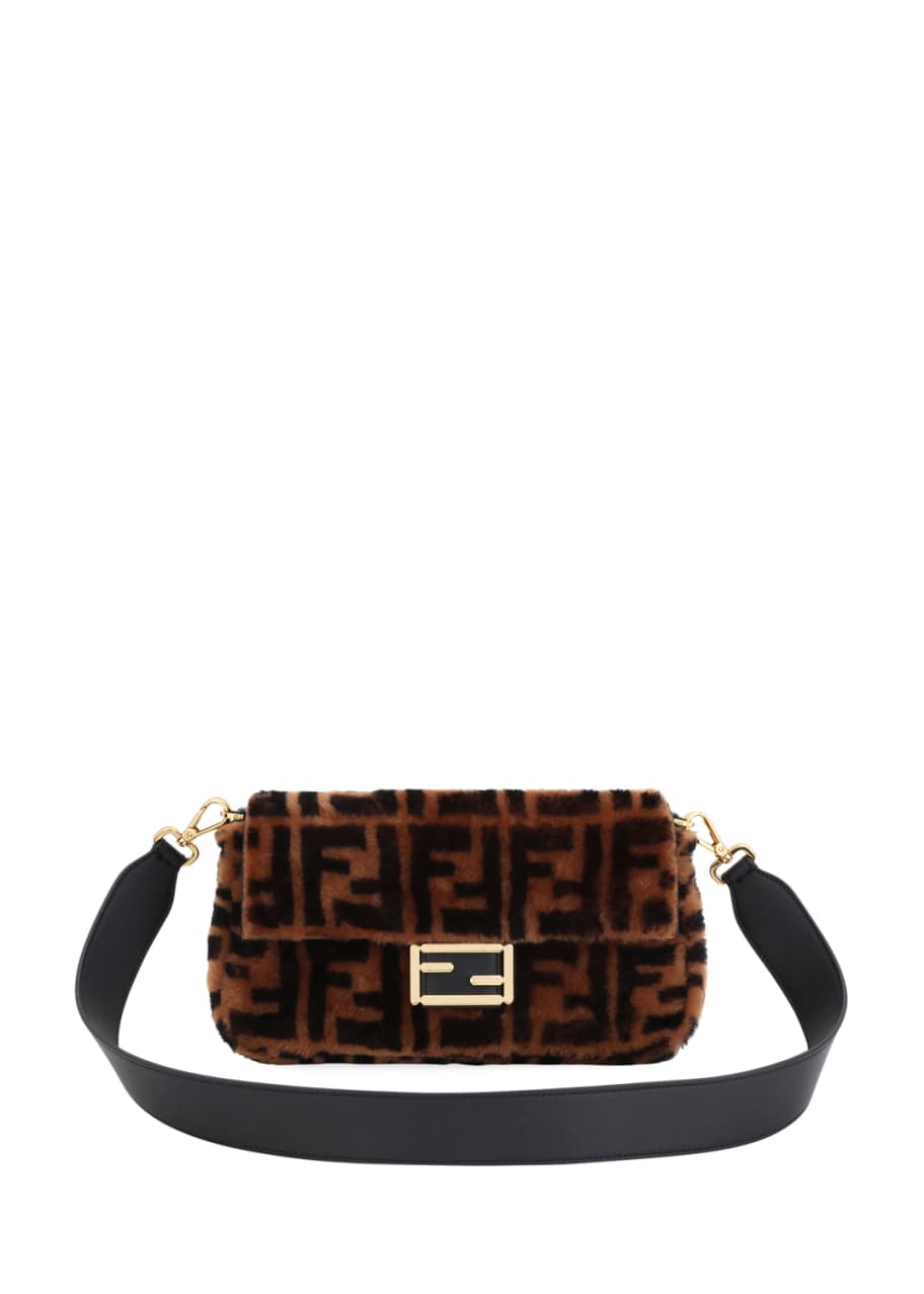 Fendi shearling hot sale bag