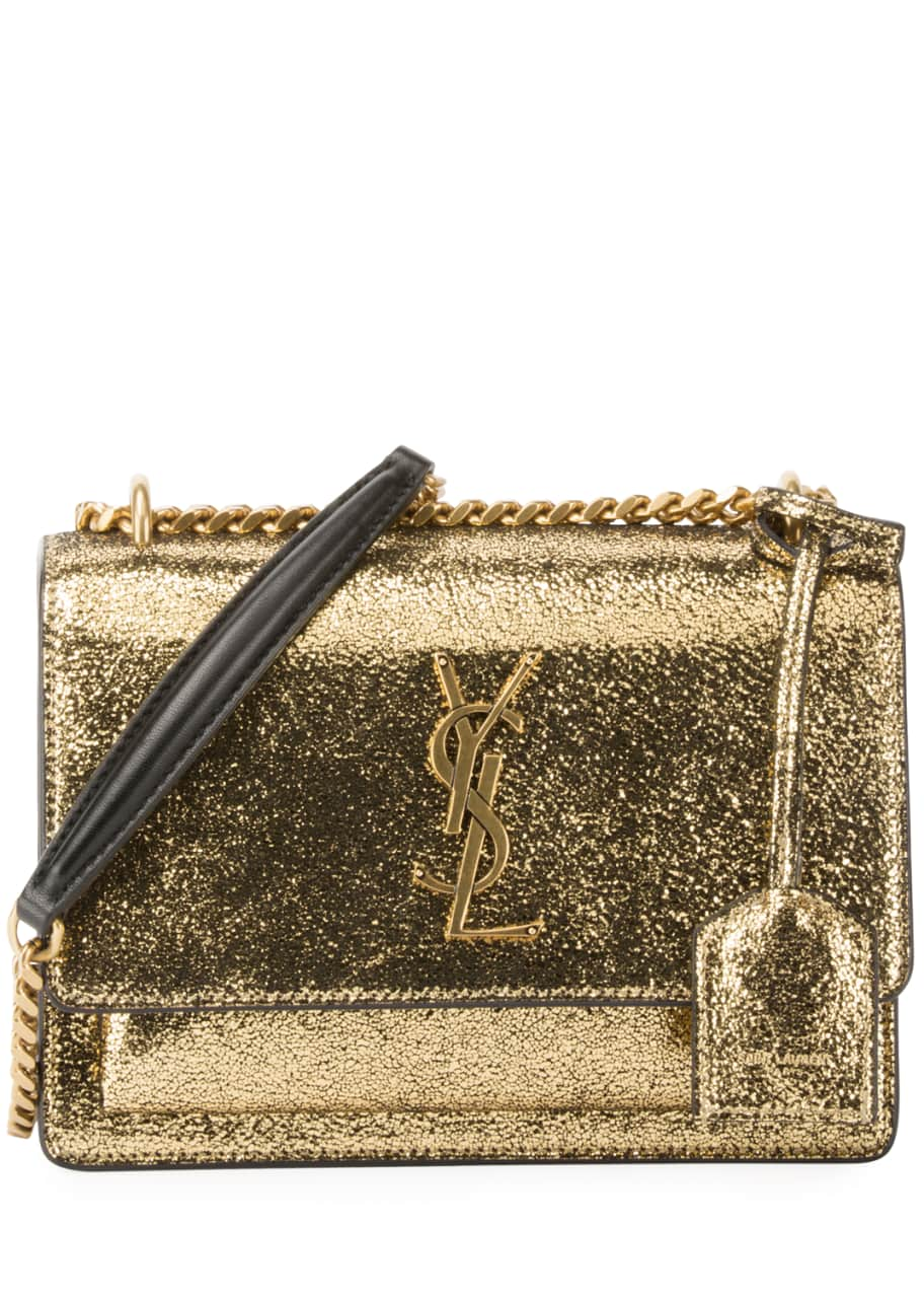 Saint Laurent Sunset YSL Monogram Wallet on Chain - Bergdorf Goodman