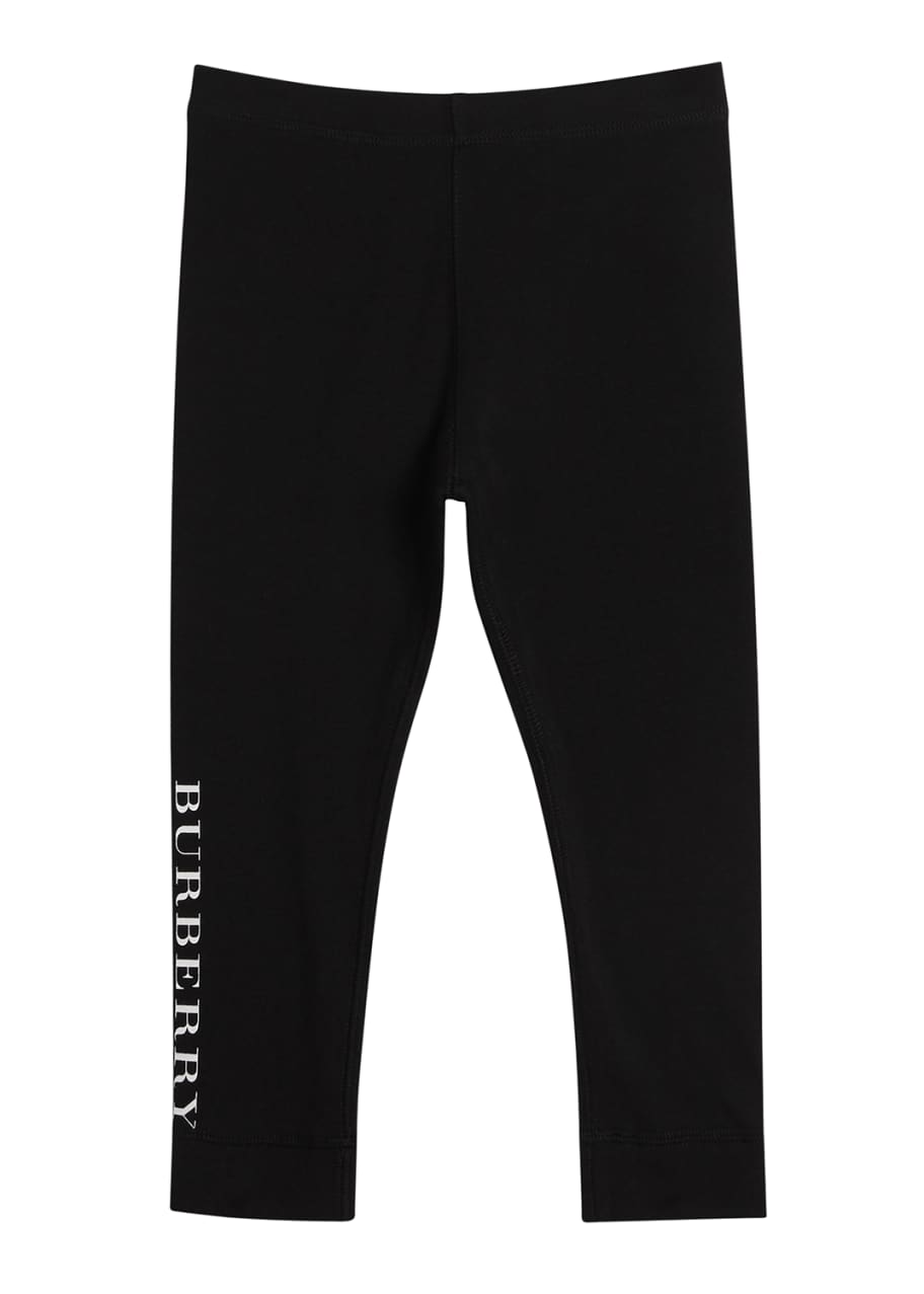 burberry logo leggings