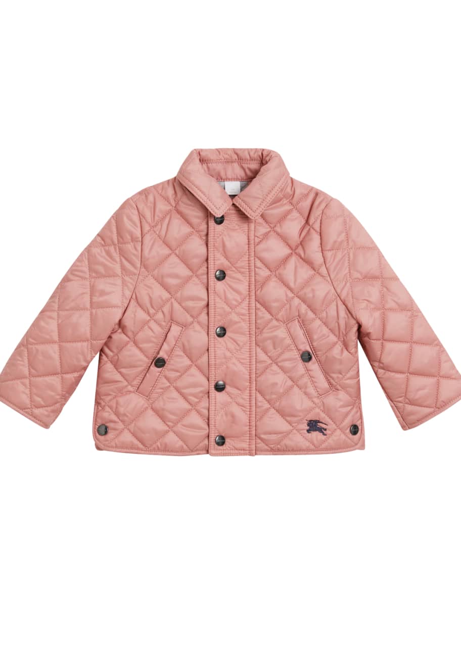Burberry lyle quilted snap jacket deals
