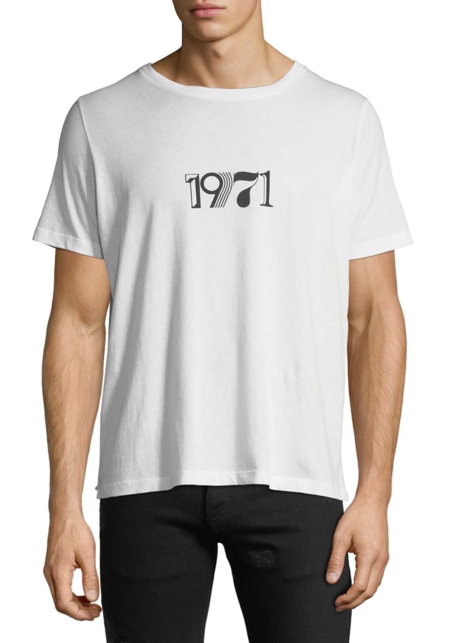 Saint laurent t shirt 1971 hot sale