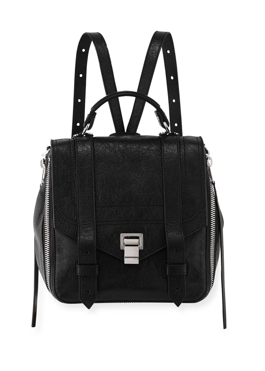 Proenza Schouler PS1 Zip Paper Leather Backpack Bergdorf Goodman