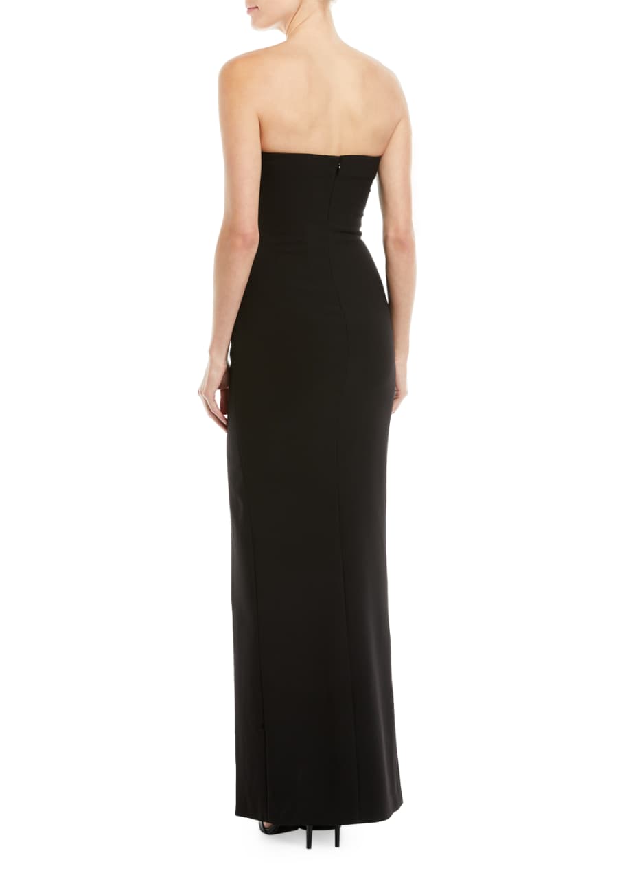 Image 1 of 1: Windsor Strapless Gown w/ High Slit