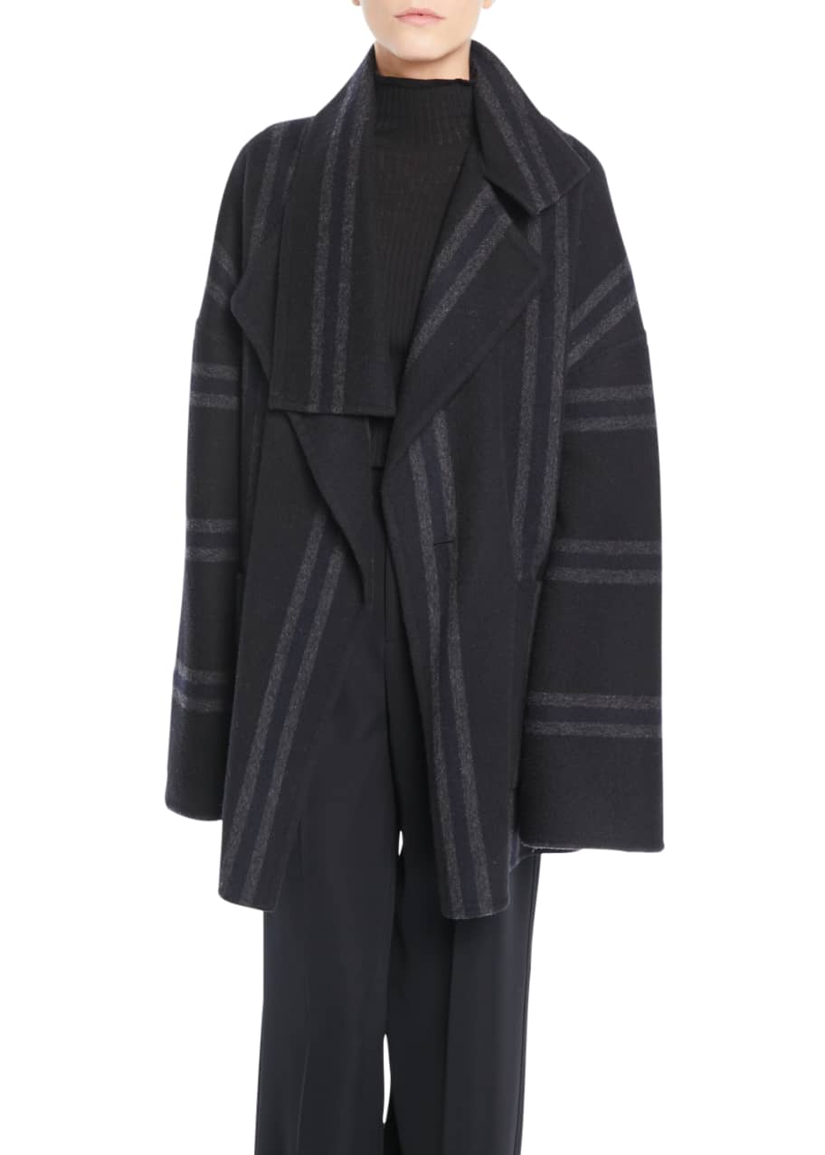 Vince wool blanket coat shop