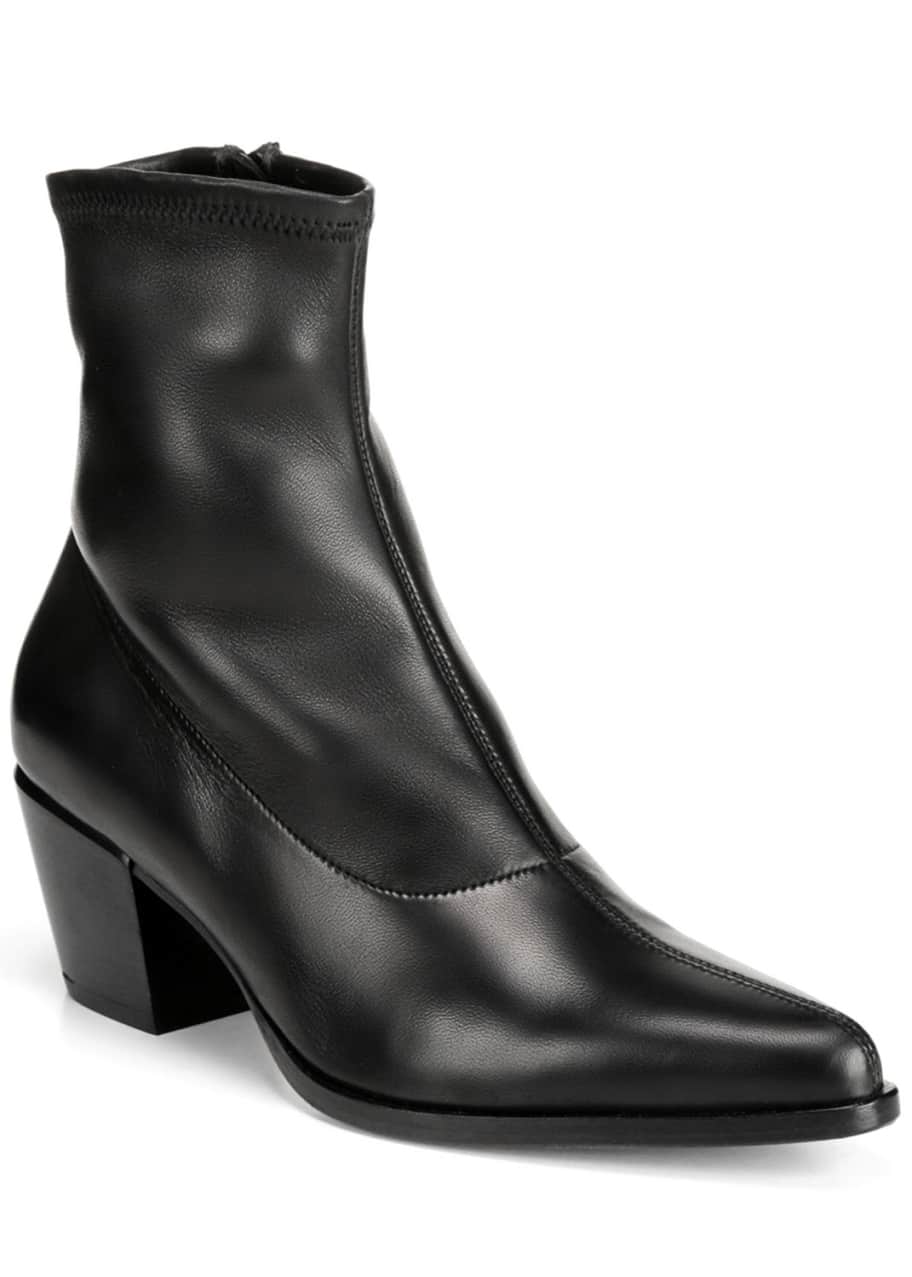 Image 1 of 1: Hayek Stretch-Leather Booties
