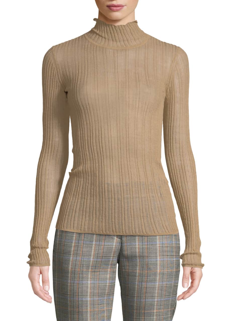 Theory sheer turtleneck Clearance