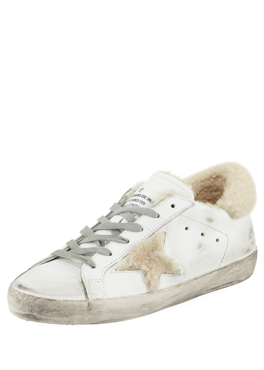 Golden goose sneakers fur best sale