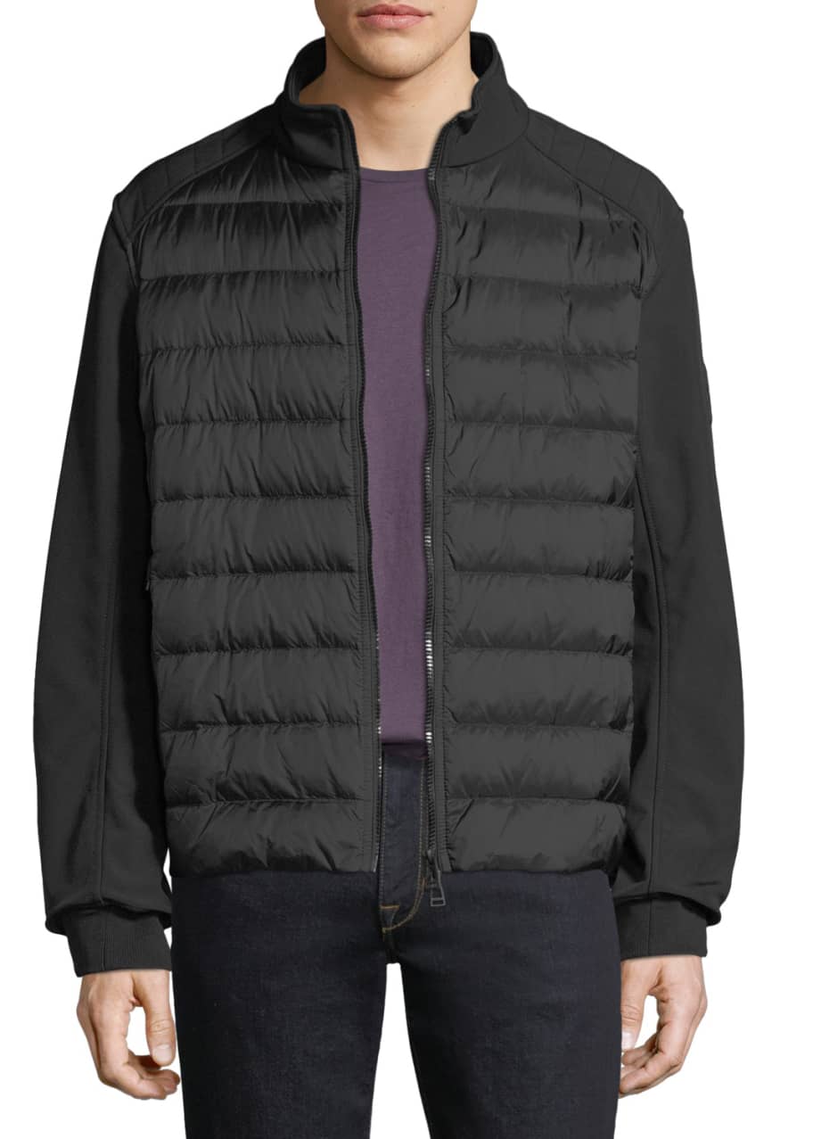 Belstaff Men s Harpford Soft Shell Down Puffer Jacket Bergdorf