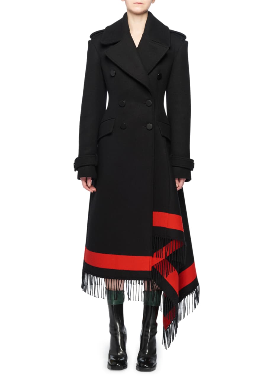 Alexander mcqueen hot sale cashmere coat