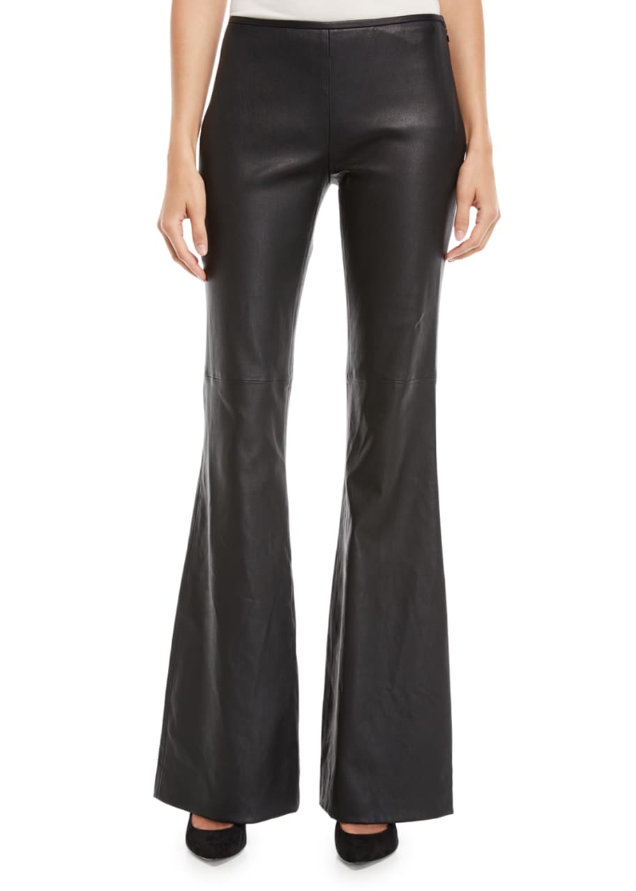 MICHAEL Michael Kors Faux Leather Trousers - ShopStyle