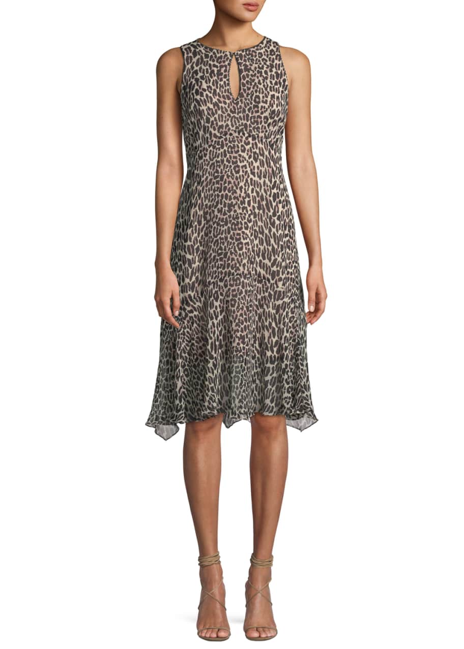 Nanette lepore discount leopard dress