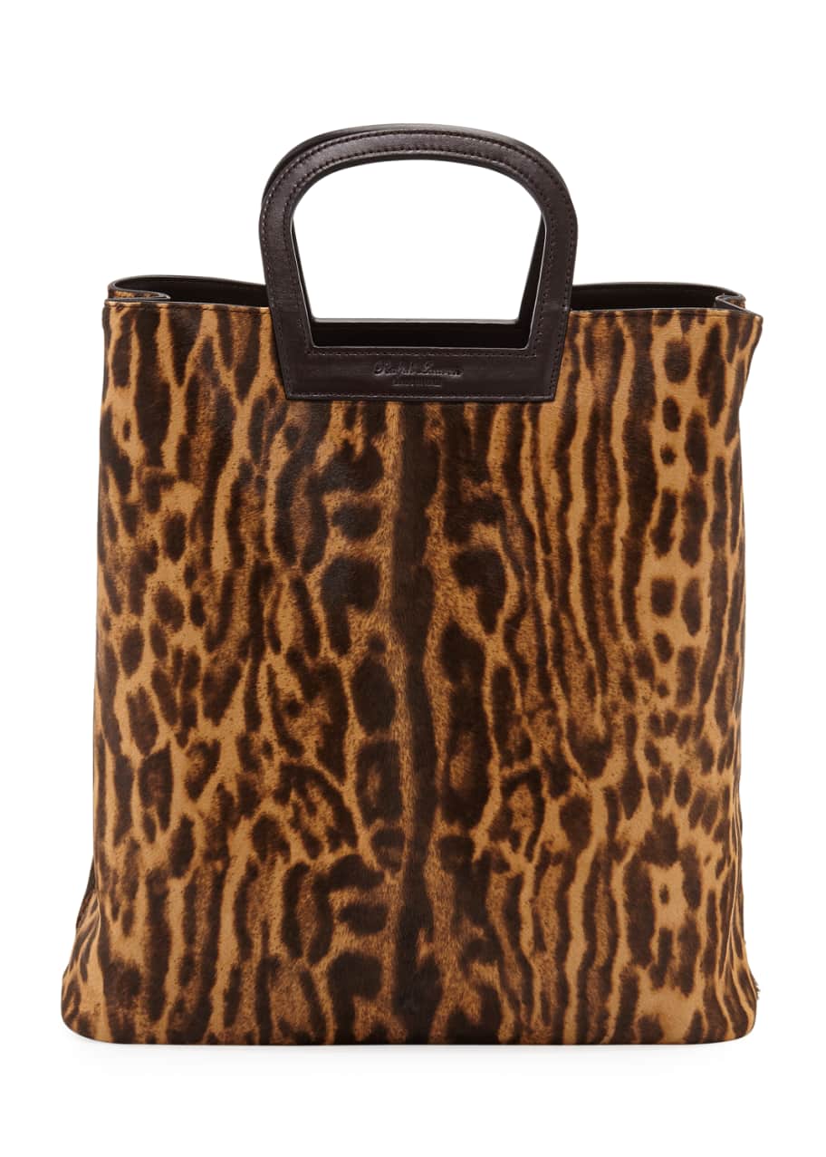 Ralph lauren leopard bag best sale