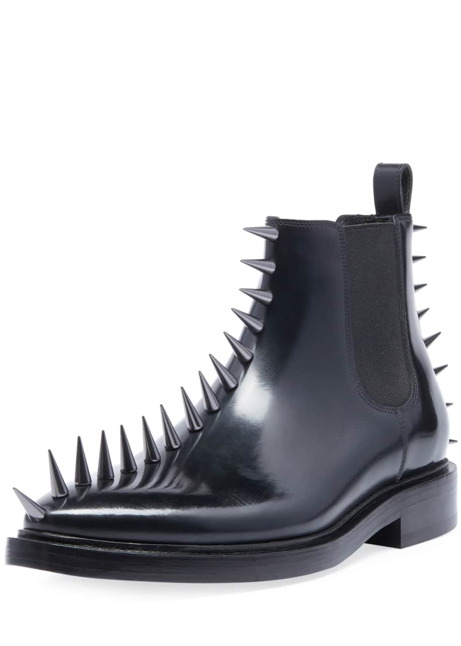 Balenciaga spiked boots sale