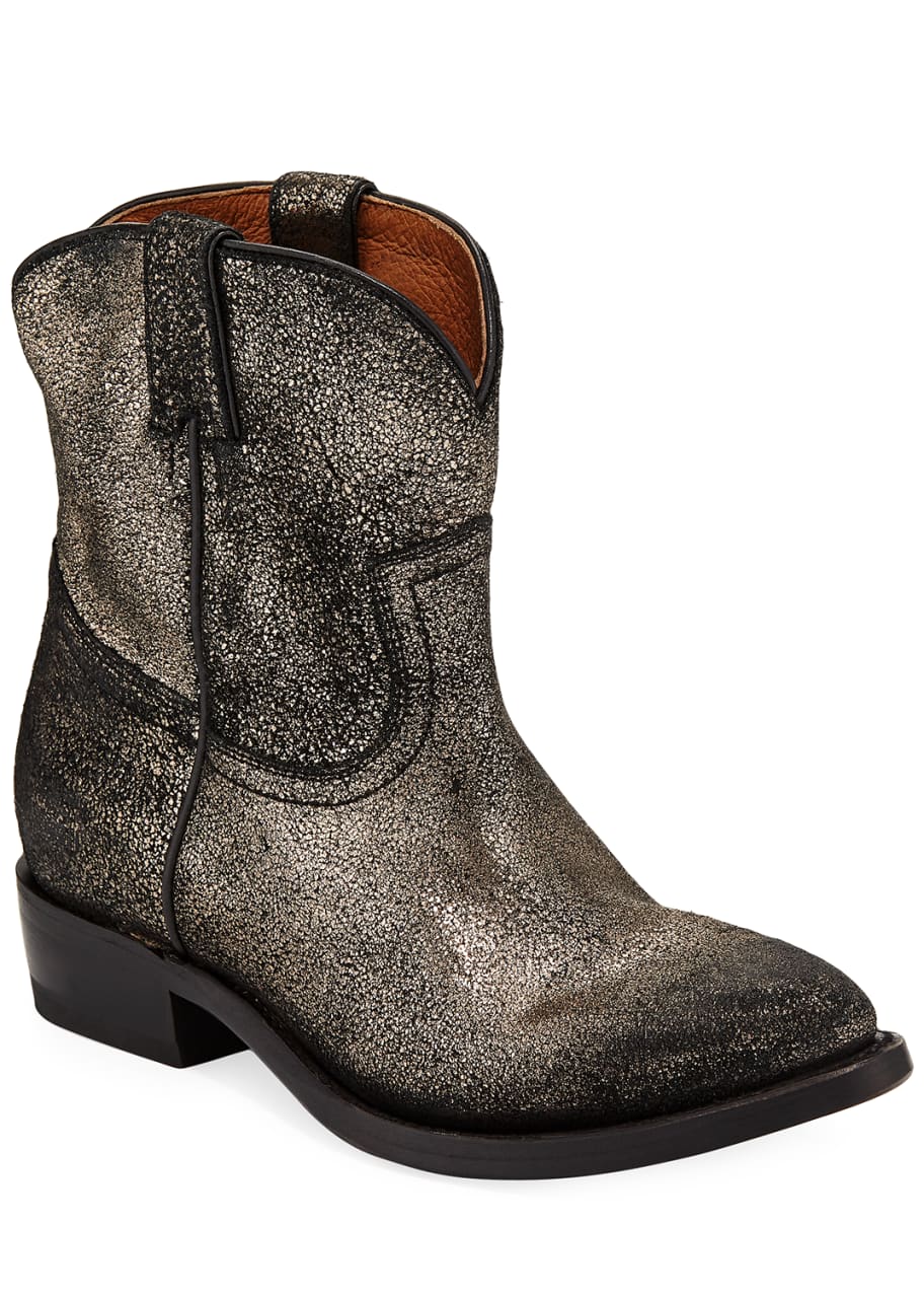 frye short cowboy boots