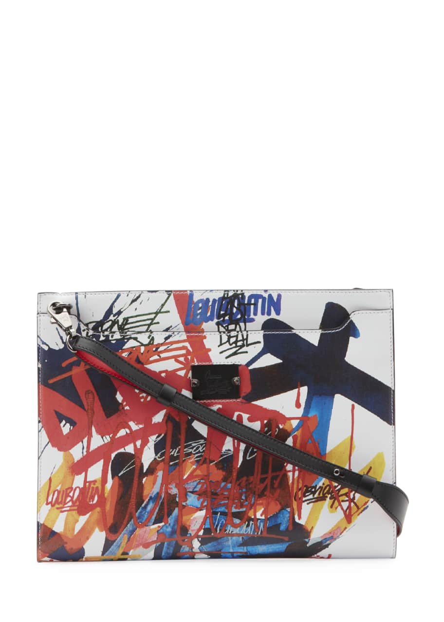 Christian louboutin graffiti best sale bag