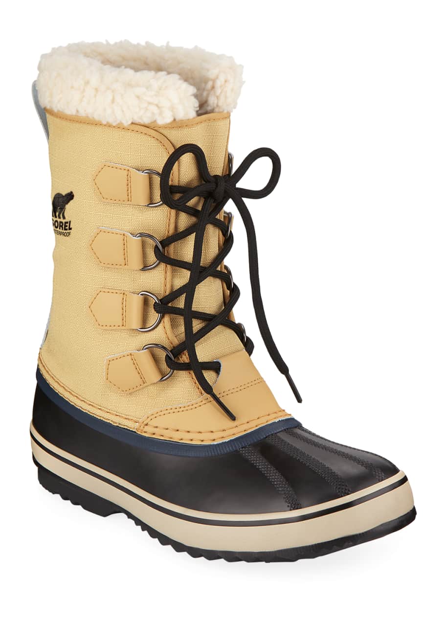 Sorel Men's 1964 Sherpa-Lined All-Weather Waterproof Duck Boots ...
