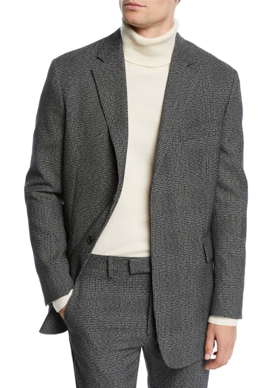 CALVIN KLEIN 205W39NYC Men s Glen Plaid Wool Jacket Bergdorf Goodman