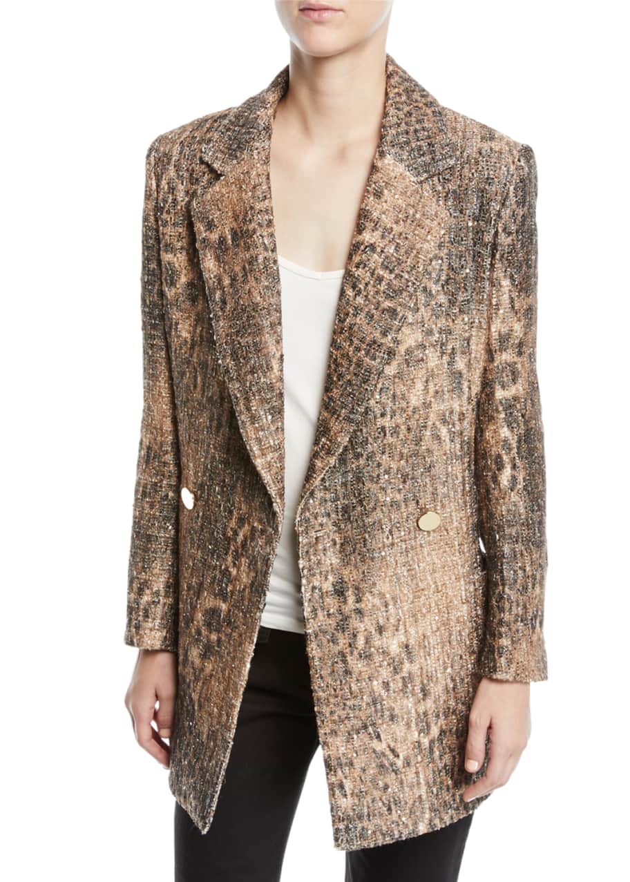 Badgley mischka hotsell double breasted coat