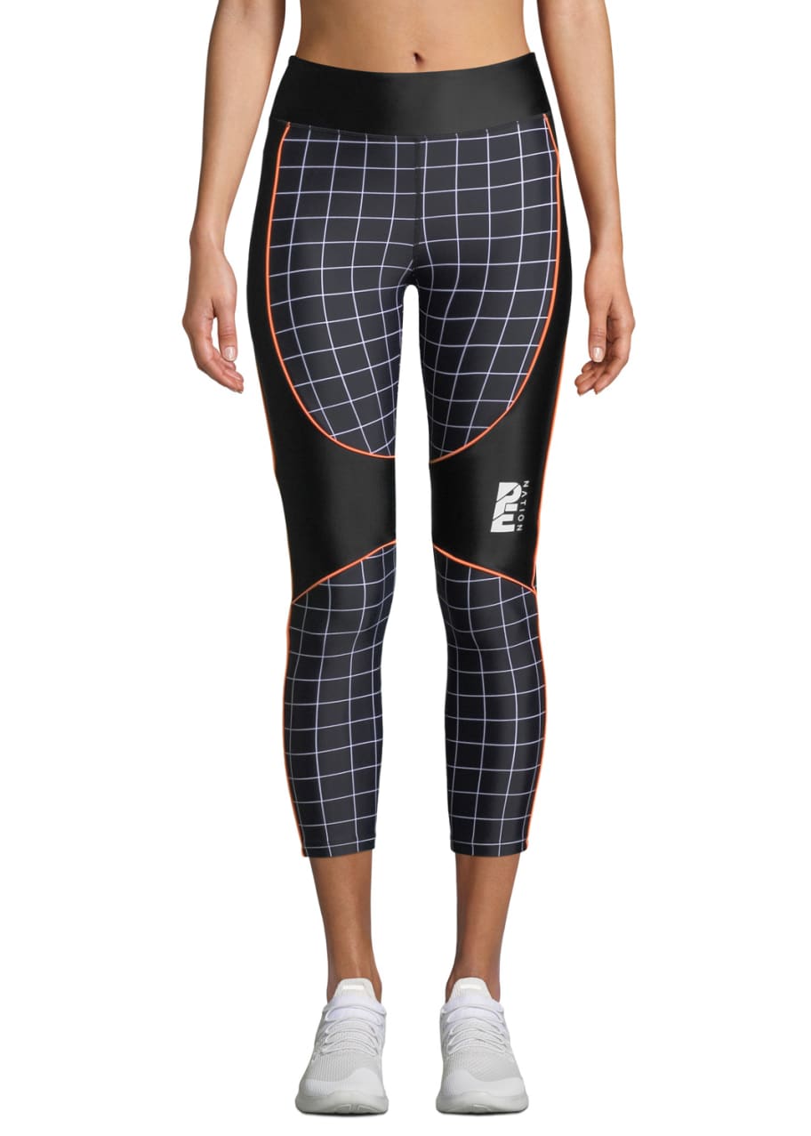 Image 1 of 1: The Hammer Throw Cropped Performance Leggings