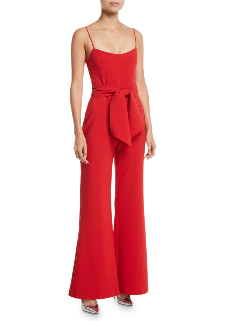 Likely Genevieve Wide-Leg Tie-Front Jumpsuit - Bergdorf Goodman