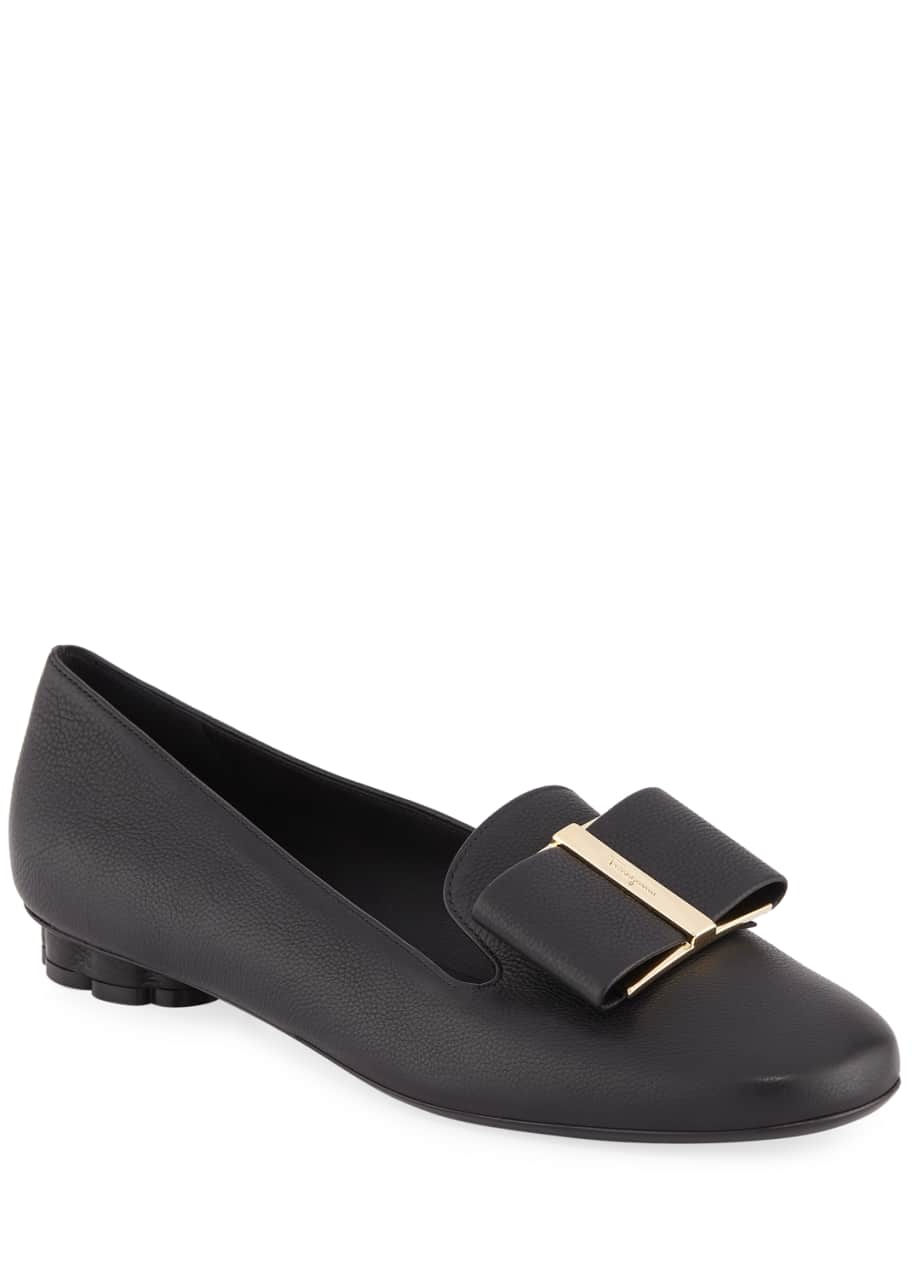 Ferragamo sarno top bow loafer