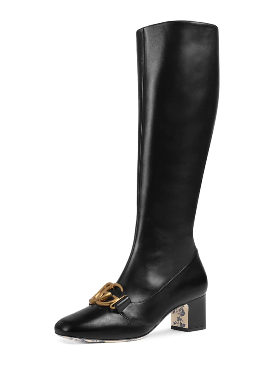 Gucci mid calf boots discount