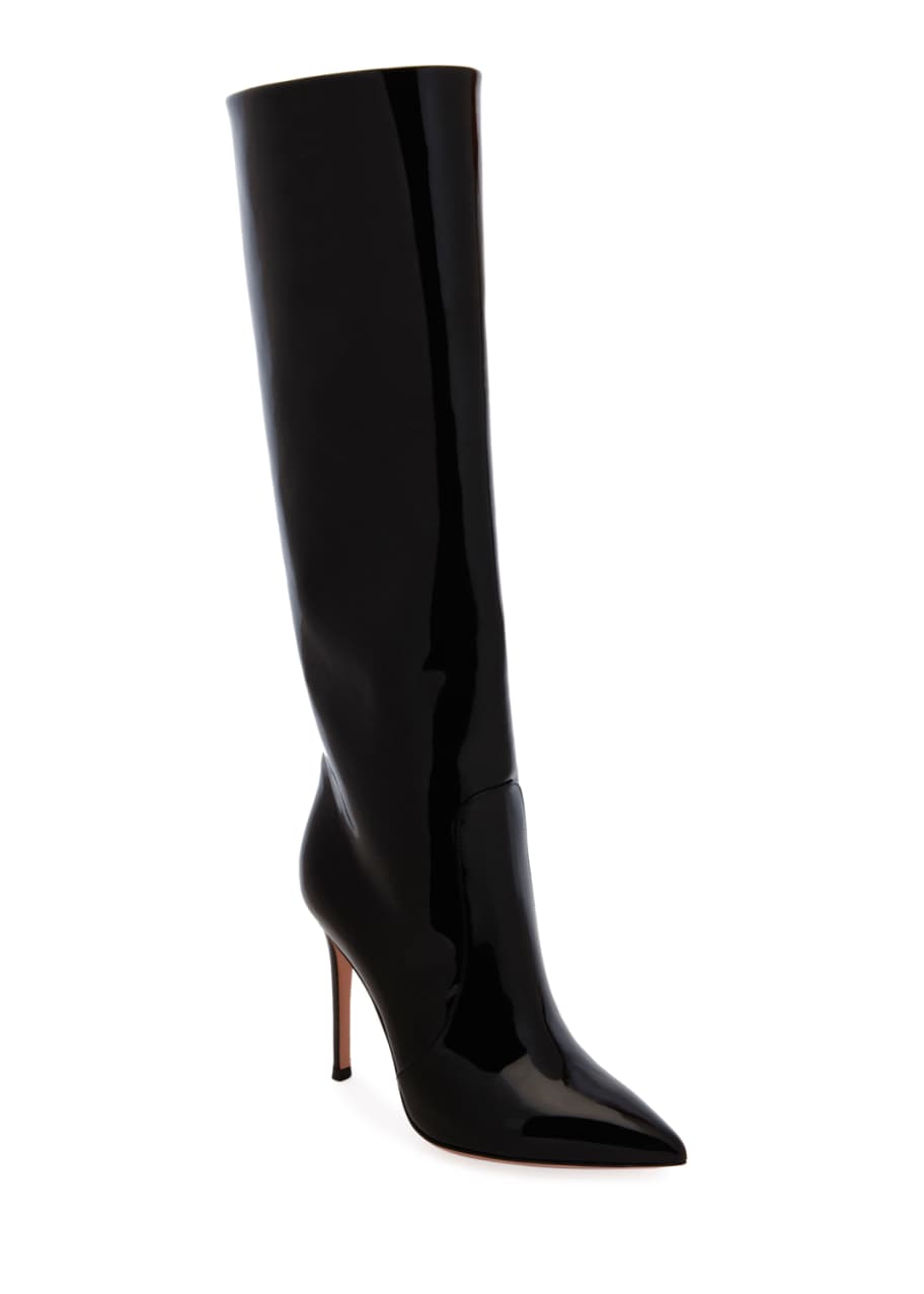 Gianvito Rossi Patent Over-The-Knee Boots - Bergdorf Goodman