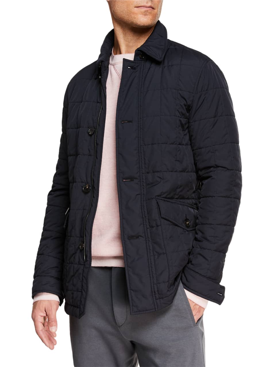 Husky quilted jacket on sale