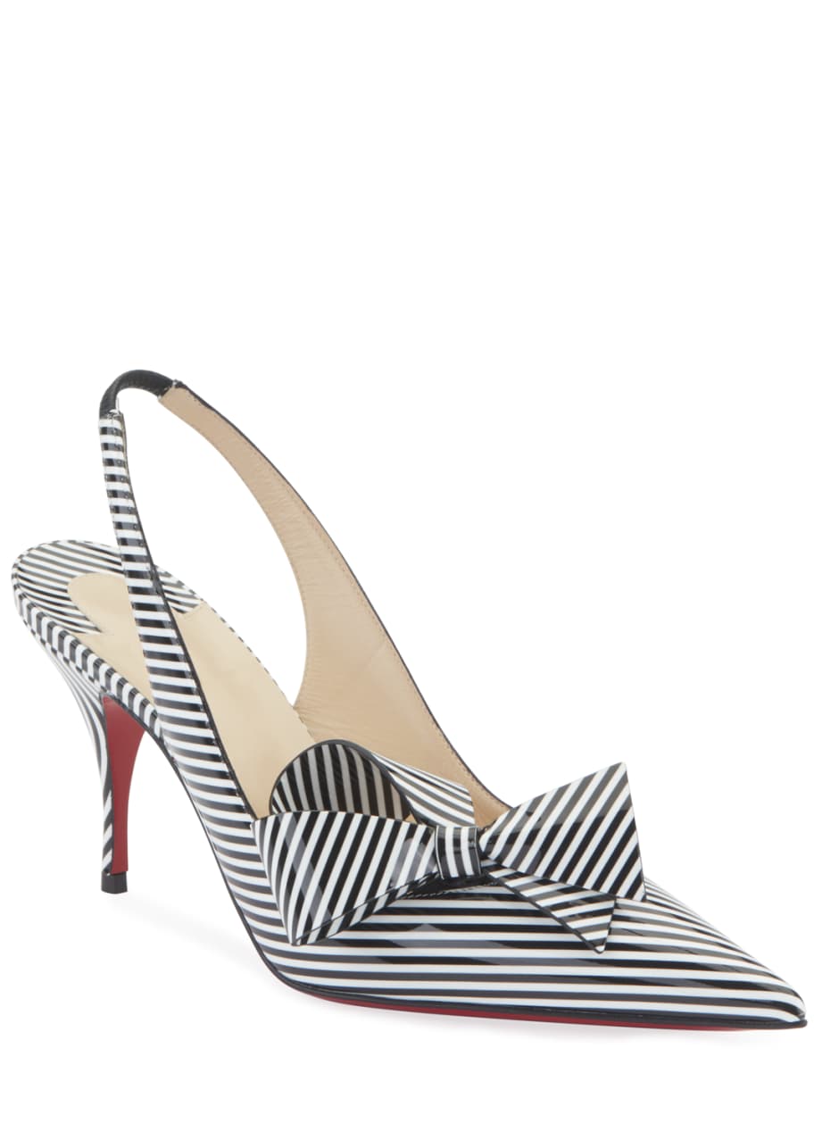 Red bottom slingbacks discount