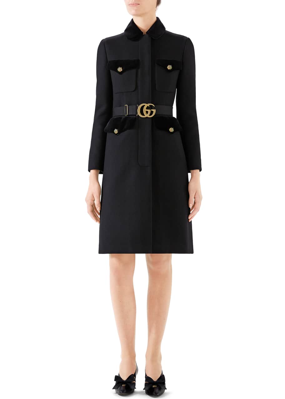 Gucci military coat online