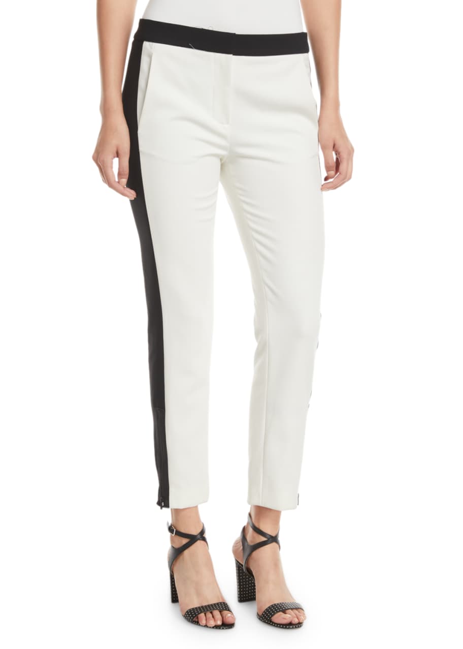 Tibi Anson Stretch Skinny Tuxedo Pants Bergdorf Goodman