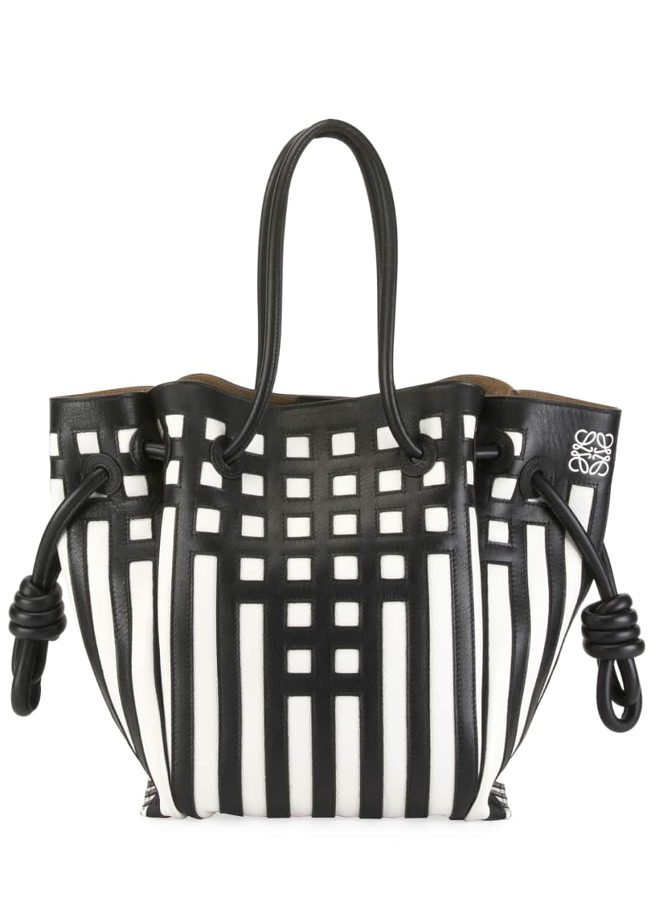 Loewe flamenco knot tote bag sale