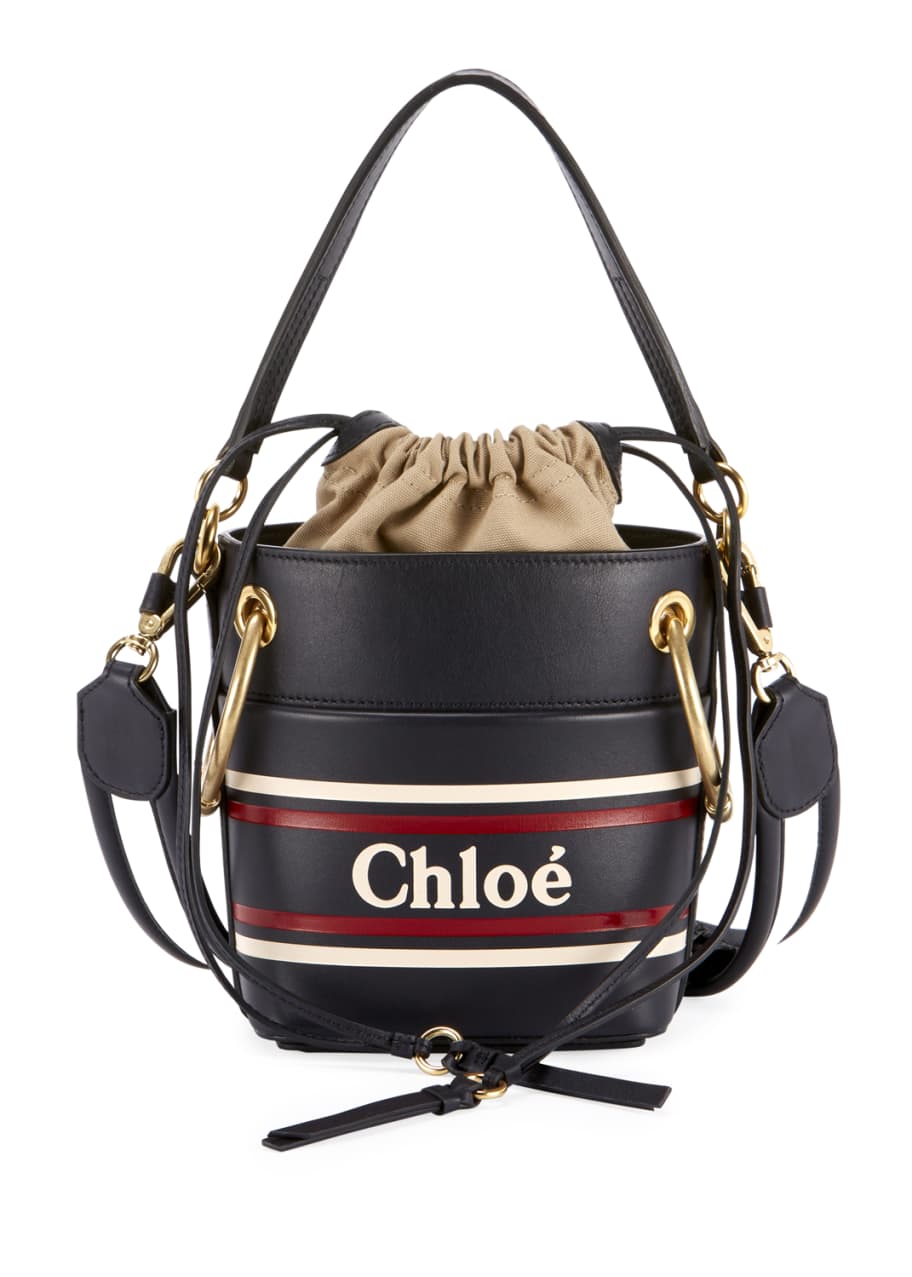 Chloe roy mini leather outlet bucket bag