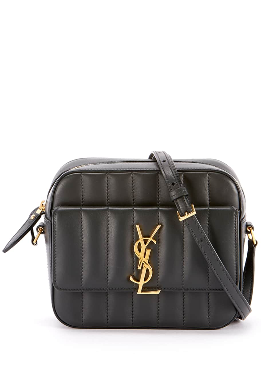 Saint Laurent Small YSL Monogram Leather Satchel Bag - Bergdorf