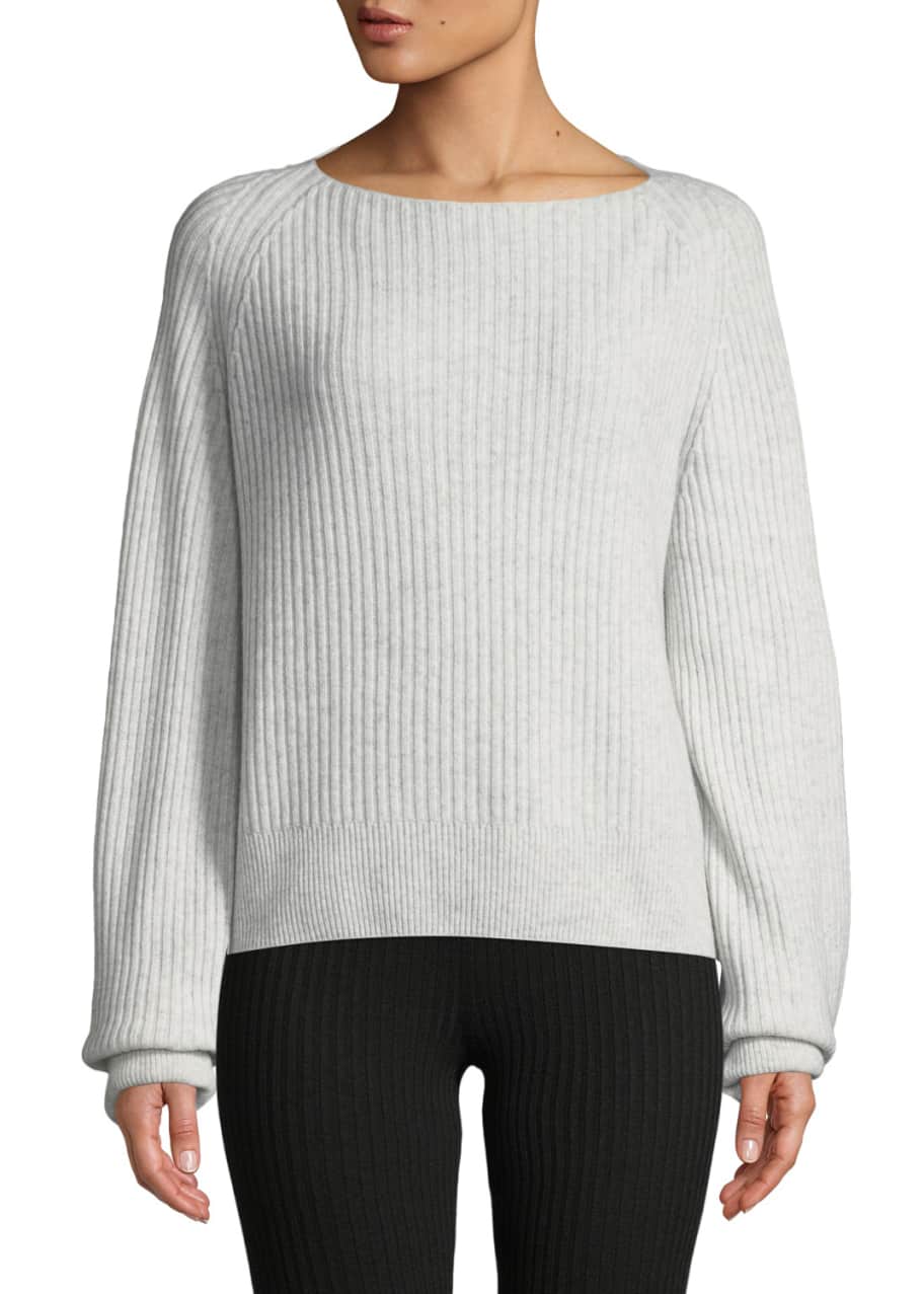 Vince cashmere boatneck sweater clearance