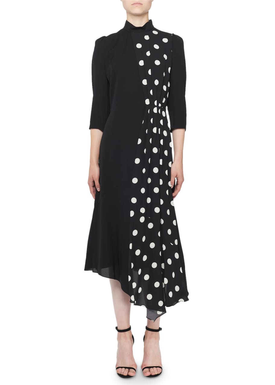 Andrew gn top polka dot dress