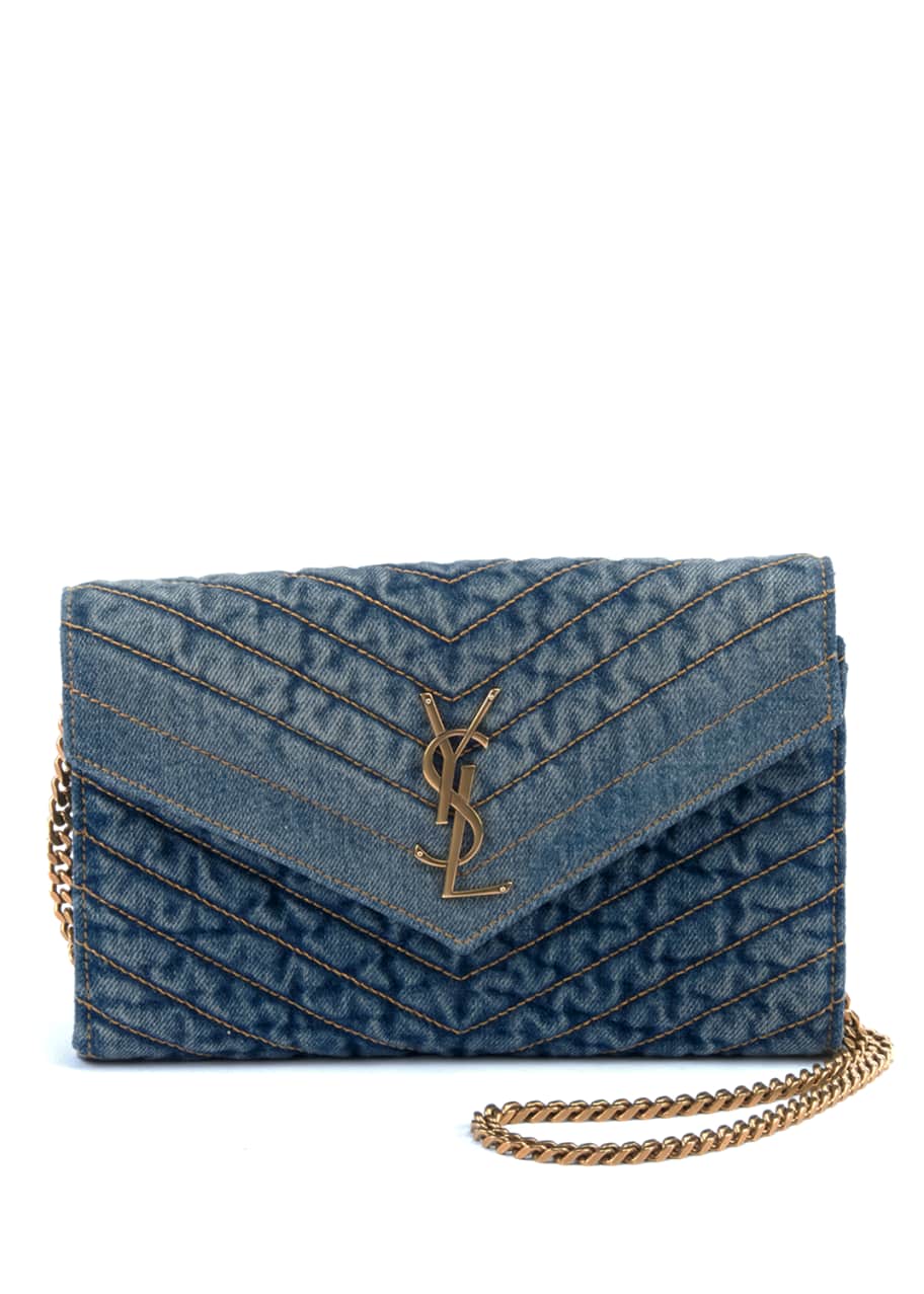 Ysl wallet best sale on chain